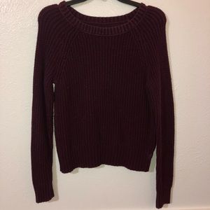 Maroon American Eagle sweater
